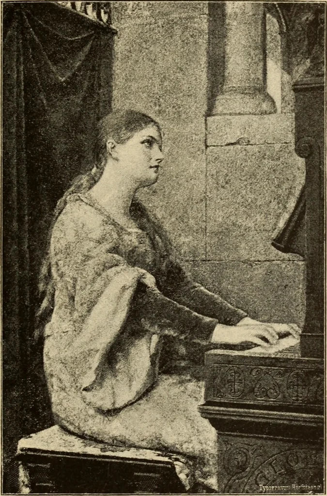 An illustration from Catalogue of E.A. Fleischmann's Fine Art Gallery, Munich, 1894, leaf 24