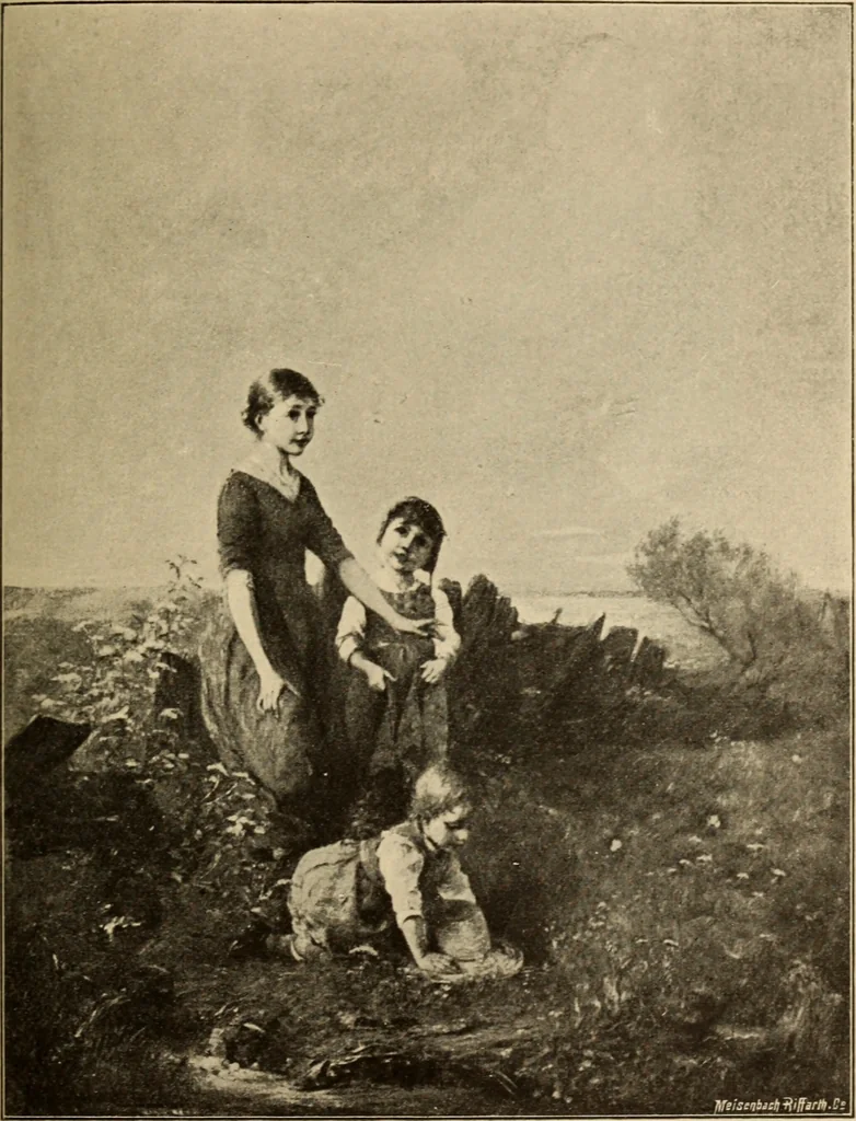 An illustration from Catalogue of E.A. Fleischmann's Fine Art Gallery, Munich, 1894, leaf 26
