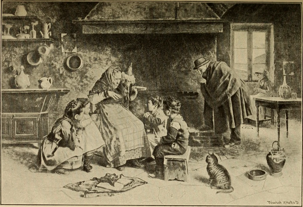 An illustration from Catalogue of E.A. Fleischmann's Fine Art Gallery, Munich, 1894, leaf 30