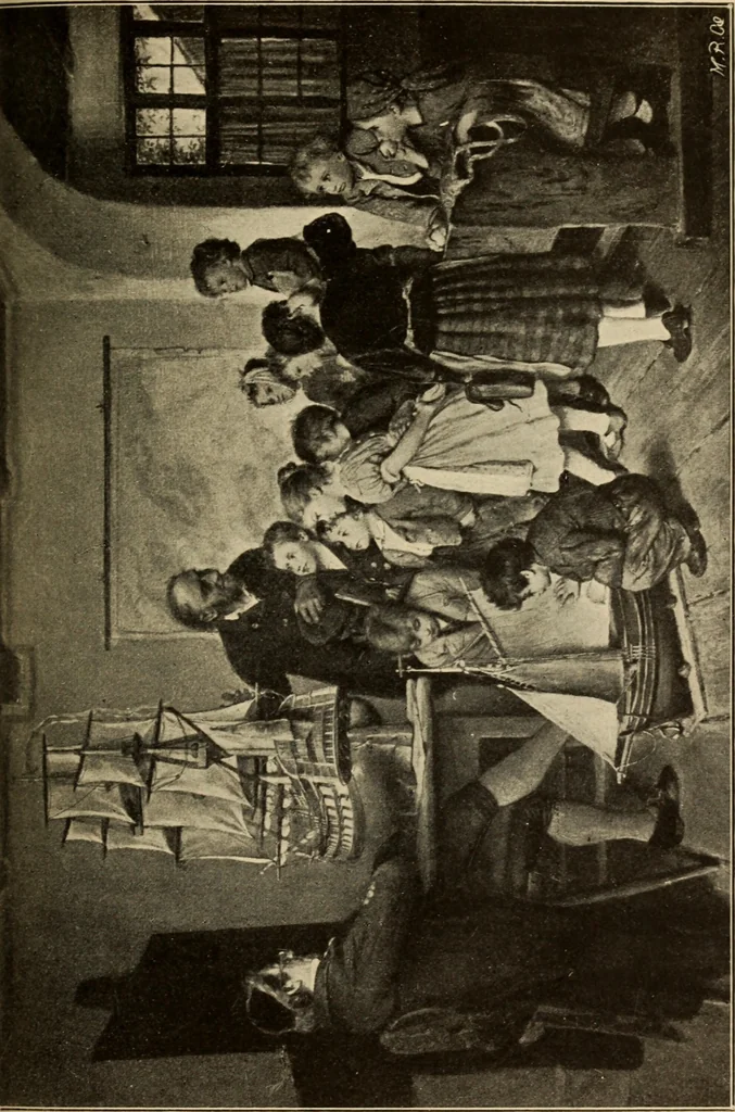 An illustration from Catalogue of E.A. Fleischmann's Fine Art Gallery, Munich, 1894, leaf 34