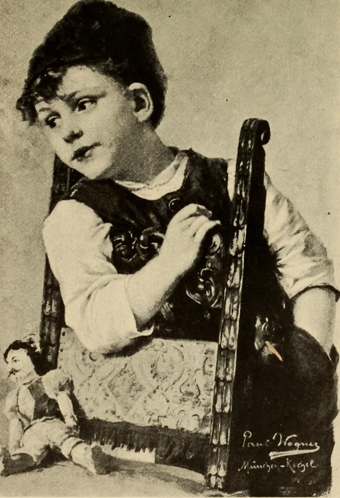 An illustration from Catalogue of E.A. Fleischmann's Fine Art Gallery, Munich, 1894, leaf 42