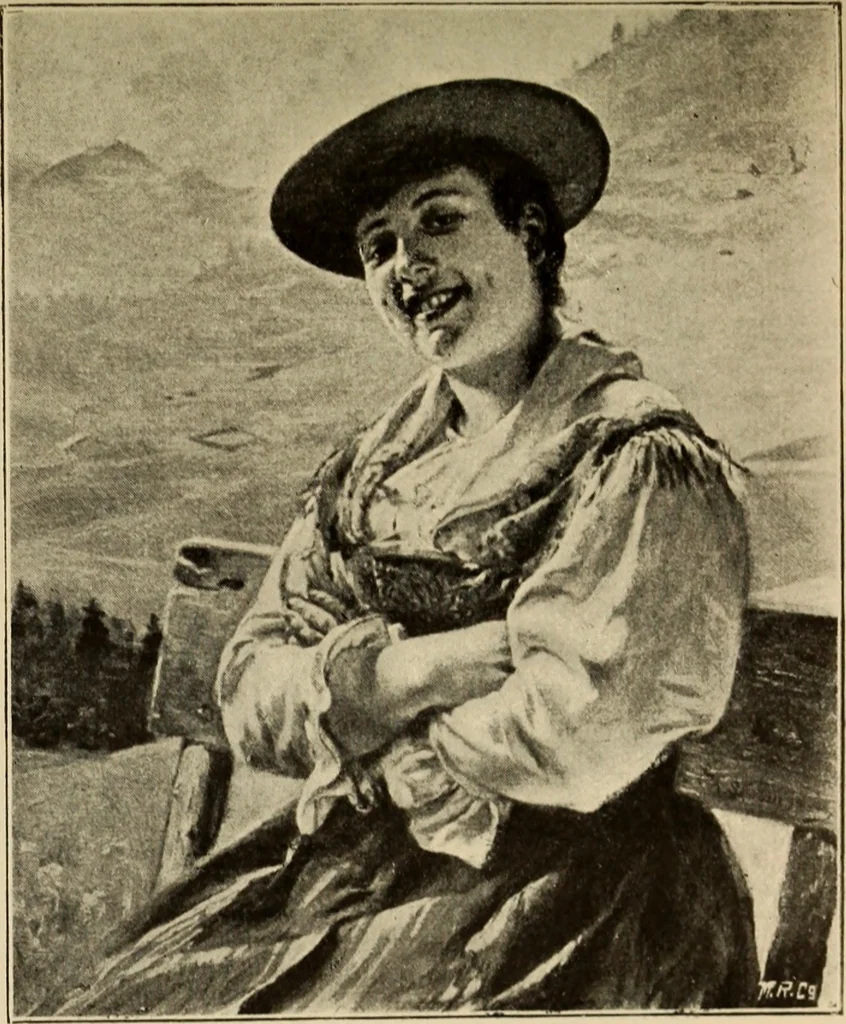 An illustration from Catalogue of E.A. Fleischmann's Fine Art Gallery, Munich, 1894, leaf 46