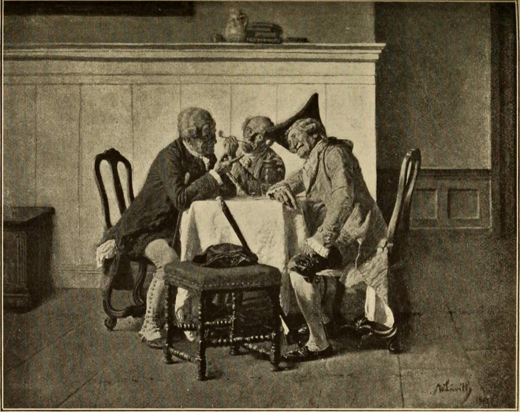 An illustration from Catalogue of E.A. Fleischmann's Fine Art Gallery, Munich, 1894, leaf 48