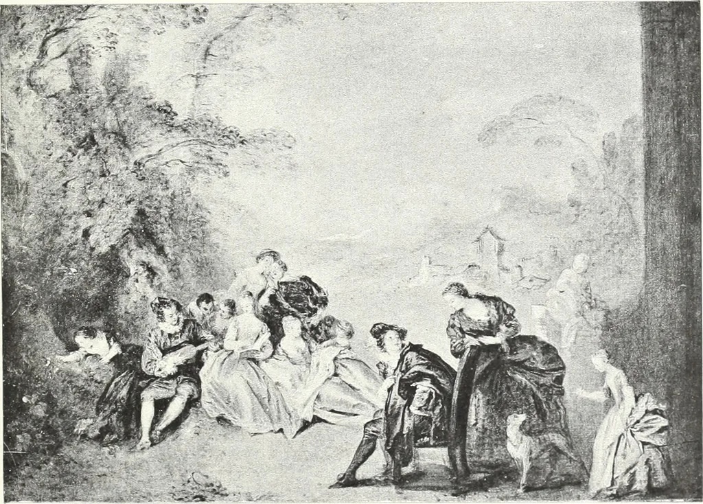 An illustration from Illustrated catalogue of 100 paintings of Old Masters of the Dutch, Flemish, Italian, French and English schools : belonging to the Sedelmeyer Gallery which contains about 1000 original paintings by ancient and modern artists, 1894, leaf 106