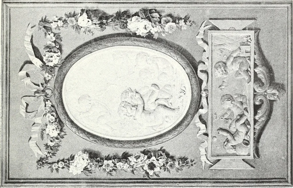 An illustration from Illustrated catalogue of 100 paintings of Old Masters of the Dutch, Flemish, Italian, French and English schools : belonging to the Sedelmeyer Gallery which contains about 1000 original paintings by ancient and modern artists, 1894, leaf 108