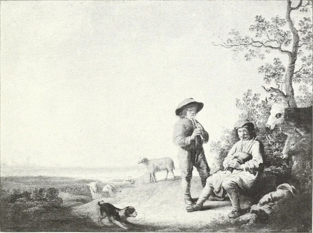 An illustration from Illustrated catalogue of 100 paintings of Old Masters of the Dutch, Flemish, Italian, French and English schools : belonging to the Sedelmeyer Gallery which contains about 1000 original paintings by ancient and modern artists, 1894, leaf 16