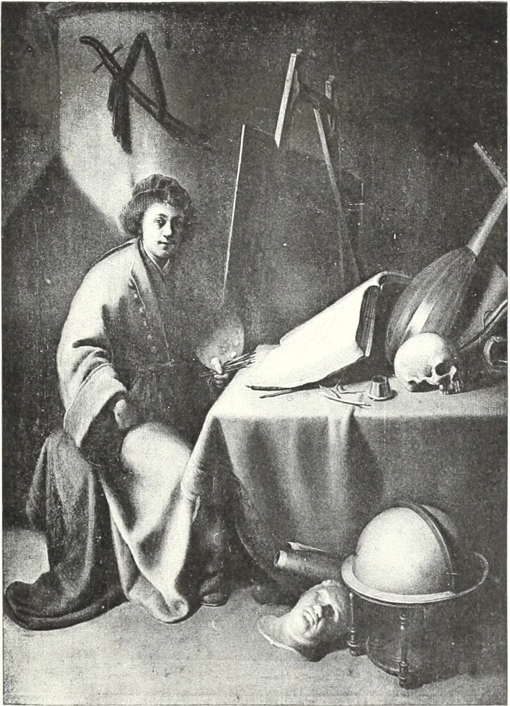 An illustration from Illustrated catalogue of 100 paintings of Old Masters of the Dutch, Flemish, Italian, French and English schools : belonging to the Sedelmeyer Gallery which contains about 1000 original paintings by ancient and modern artists, 1894, leaf 20