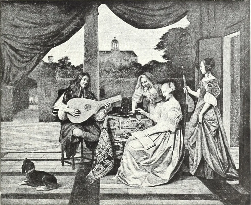 An illustration from Illustrated catalogue of 100 paintings of Old Masters of the Dutch, Flemish, Italian, French and English schools : belonging to the Sedelmeyer Gallery which contains about 1000 original paintings by ancient and modern artists, 1894, leaf 32