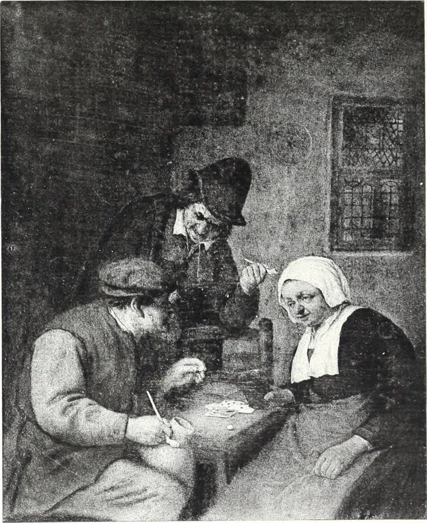 An illustration from Illustrated catalogue of 100 paintings of Old Masters of the Dutch, Flemish, Italian, French and English schools : belonging to the Sedelmeyer Gallery which contains about 1000 original paintings by ancient and modern artists, 1894, leaf 40