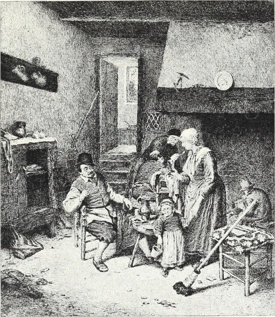 An illustration from Illustrated catalogue of 100 paintings of Old Masters of the Dutch, Flemish, Italian, French and English schools : belonging to the Sedelmeyer Gallery which contains about 1000 original paintings by ancient and modern artists, 1894, leaf 40