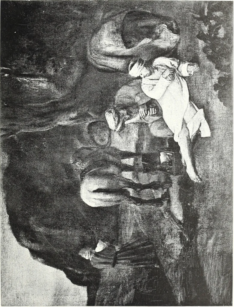 An illustration from Illustrated catalogue of 100 paintings of Old Masters of the Dutch, Flemish, Italian, French and English schools : belonging to the Sedelmeyer Gallery which contains about 1000 original paintings by ancient and modern artists, 1894, leaf 44