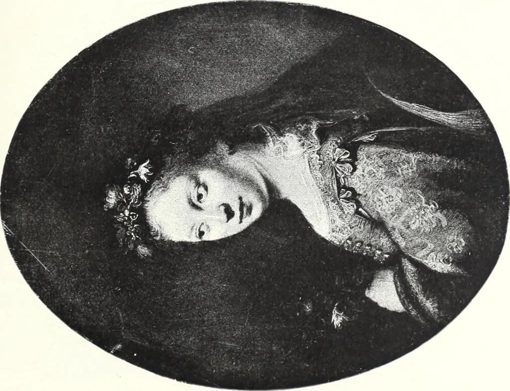 An illustration from Illustrated catalogue of 100 paintings of Old Masters of the Dutch, Flemish, Italian, French and English schools : belonging to the Sedelmeyer Gallery which contains about 1000 original paintings by ancient and modern artists, 1894, leaf 54