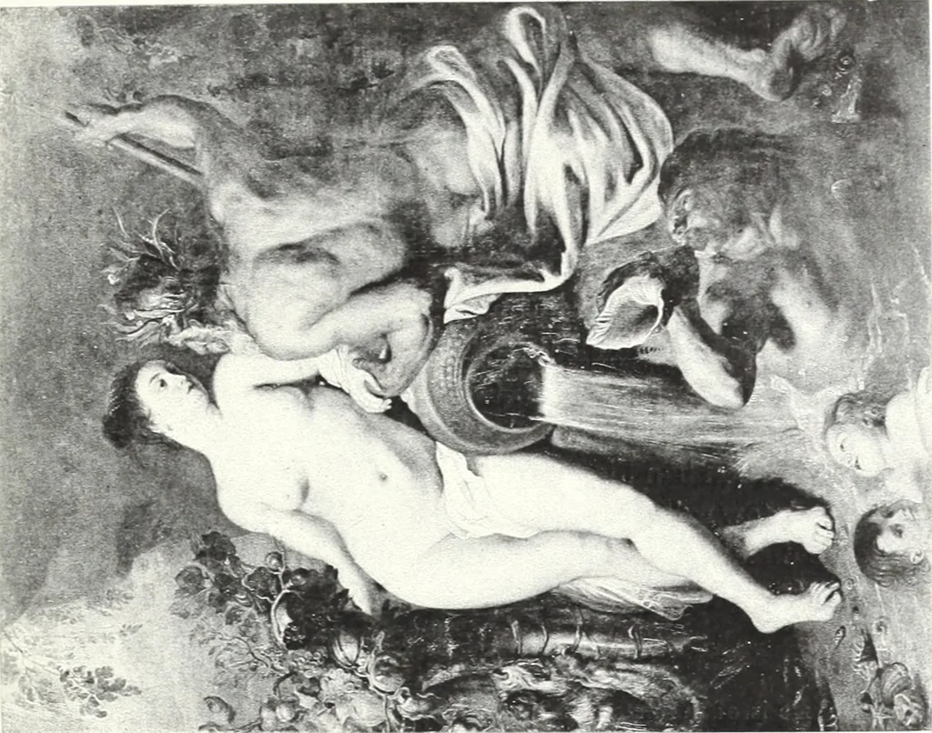 An illustration from Illustrated catalogue of 100 paintings of Old Masters of the Dutch, Flemish, Italian, French and English schools : belonging to the Sedelmeyer Gallery which contains about 1000 original paintings by ancient and modern artists, 1894, leaf 60