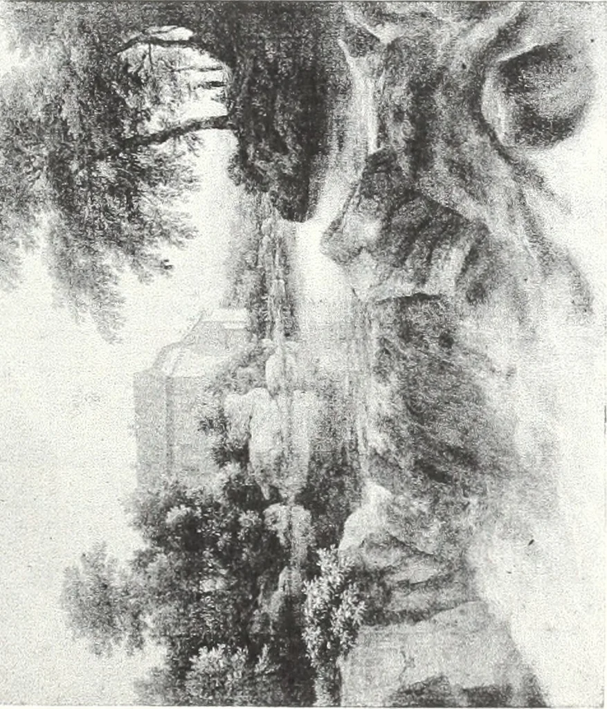 An illustration from Illustrated catalogue of 100 paintings of Old Masters of the Dutch, Flemish, Italian, French and English schools : belonging to the Sedelmeyer Gallery which contains about 1000 original paintings by ancient and modern artists, 1894, leaf 64