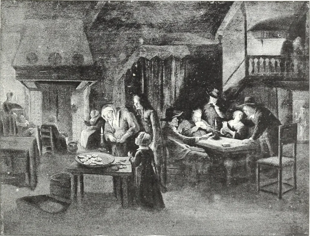 An illustration from Illustrated catalogue of 100 paintings of Old Masters of the Dutch, Flemish, Italian, French and English schools : belonging to the Sedelmeyer Gallery which contains about 1000 original paintings by ancient and modern artists, 1894, leaf 66