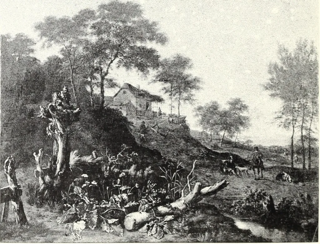 An illustration from Illustrated catalogue of 100 paintings of Old Masters of the Dutch, Flemish, Italian, French and English schools : belonging to the Sedelmeyer Gallery which contains about 1000 original paintings by ancient and modern artists, 1894, leaf 79