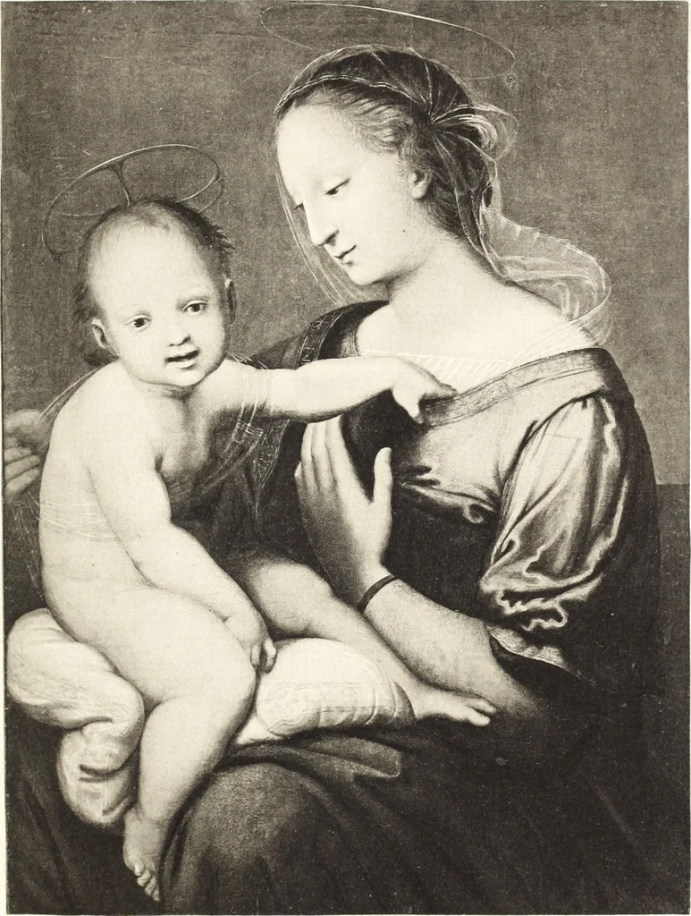 An illustration from Illustrated catalogue of 100 paintings of Old Masters of the Dutch, Flemish, Italian, French and English schools : belonging to the Sedelmeyer Gallery which contains about 1000 original paintings by ancient and modern artists, 1894, leaf 98