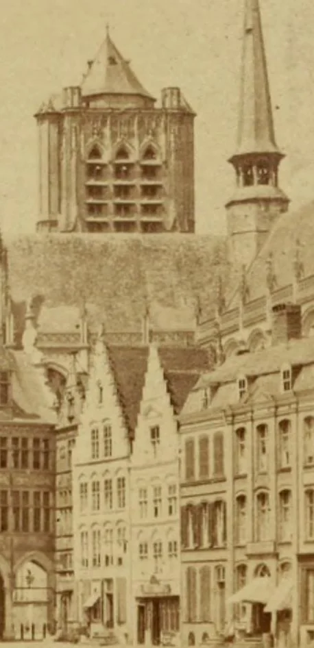 An illustration from Flemish relics; architectural, legendary, and pictorial, as connected with public buildings in Belgium, 1866, leaf 126