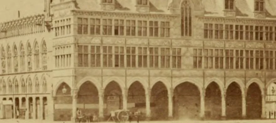 An illustration from Flemish relics; architectural, legendary, and pictorial, as connected with public buildings in Belgium, 1866, leaf 126