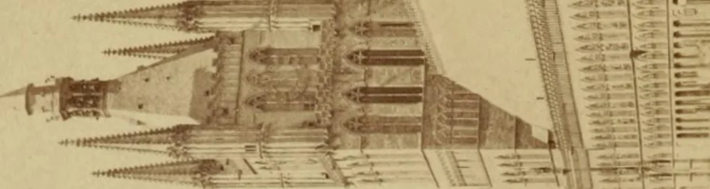 An illustration from Flemish relics; architectural, legendary, and pictorial, as connected with public buildings in Belgium, 1866, leaf 126