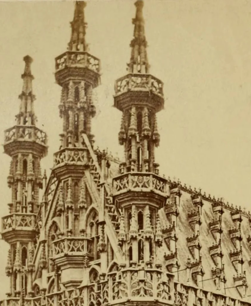 An illustration from Flemish relics; architectural, legendary, and pictorial, as connected with public buildings in Belgium, 1866, leaf 180