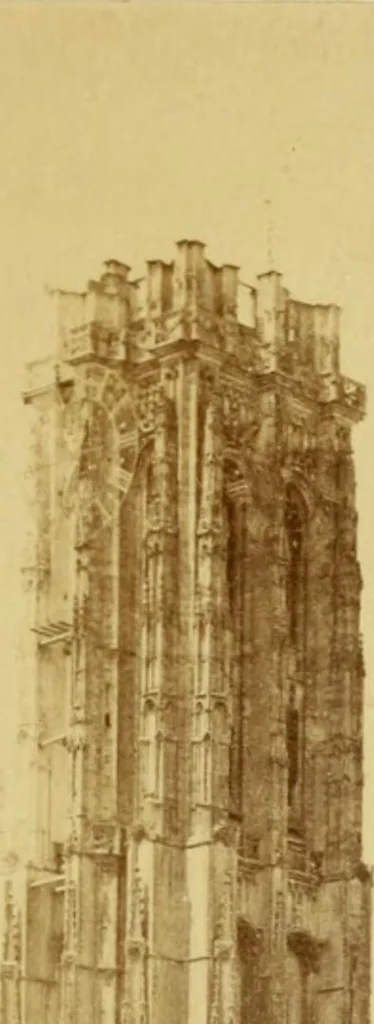 An illustration from Flemish relics; architectural, legendary, and pictorial, as connected with public buildings in Belgium, 1866, leaf 187