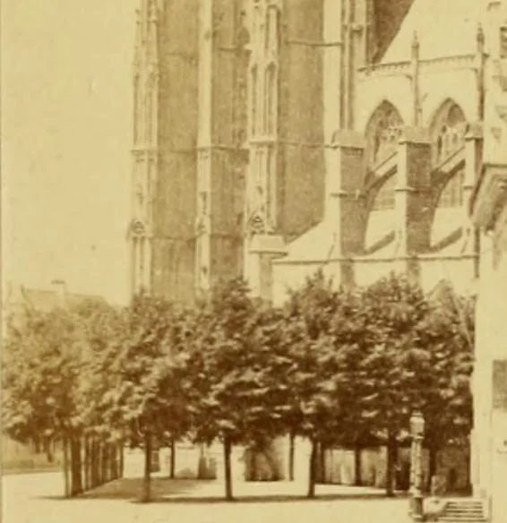 An illustration from Flemish relics; architectural, legendary, and pictorial, as connected with public buildings in Belgium, 1866, leaf 187