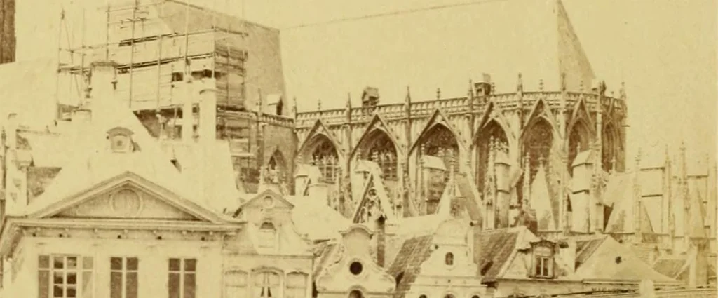 An illustration from Flemish relics; architectural, legendary, and pictorial, as connected with public buildings in Belgium, 1866, leaf 187