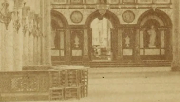 An illustration from Flemish relics; architectural, legendary, and pictorial, as connected with public buildings in Belgium, 1866, leaf 56