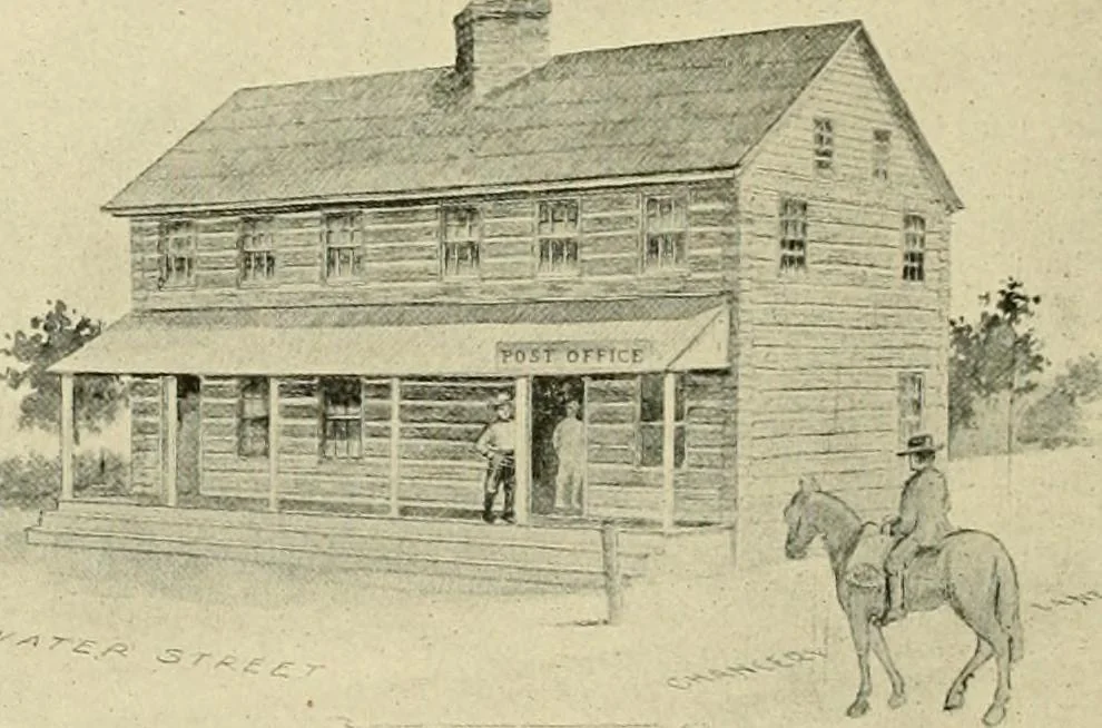 An illustration from "Flems" views of old Pittsburgh : a portfolio of the past precious with memories, 1905, leaf 11