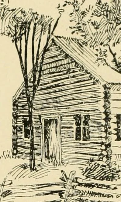 An illustration from "Flems" views of old Pittsburgh : a portfolio of the past precious with memories, 1905, leaf 13