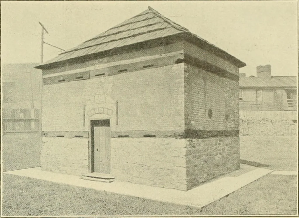 An illustration from "Flems" views of old Pittsburgh : a portfolio of the past precious with memories, 1905, leaf 15