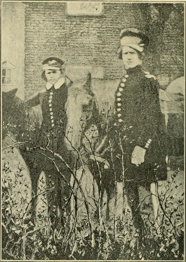 An illustration from "Flems" views of old Pittsburgh : a portfolio of the past precious with memories, 1905, leaf 49