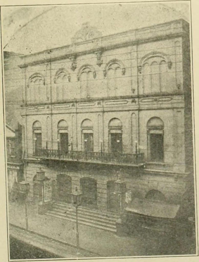 An illustration from "Flems" views of old Pittsburgh : a portfolio of the past precious with memories, 1905, leaf 50