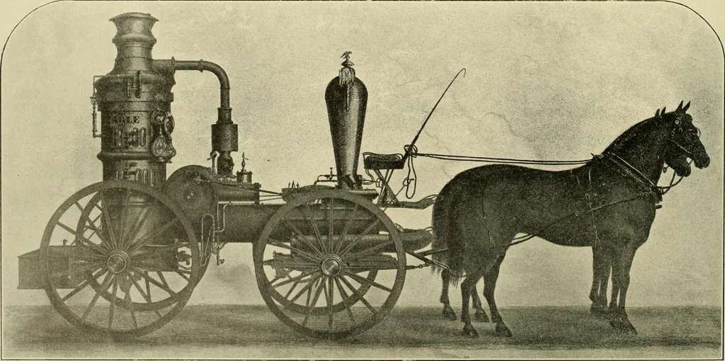 An illustration from "Flems" views of old Pittsburgh : a portfolio of the past precious with memories, 1905, leaf 53