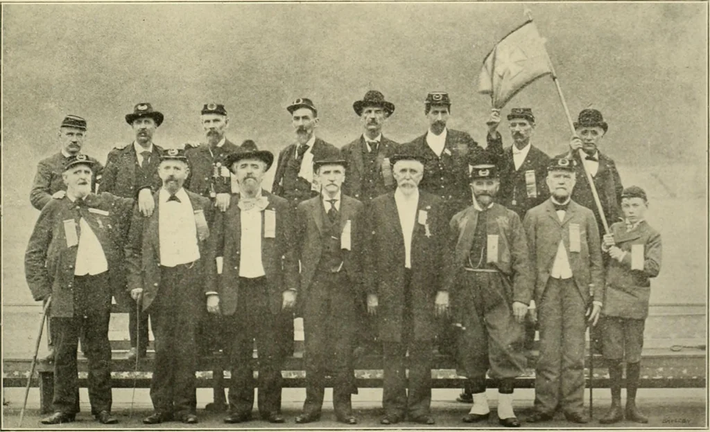 An illustration from "Flems" views of old Pittsburgh : a portfolio of the past precious with memories, 1905, leaf 56