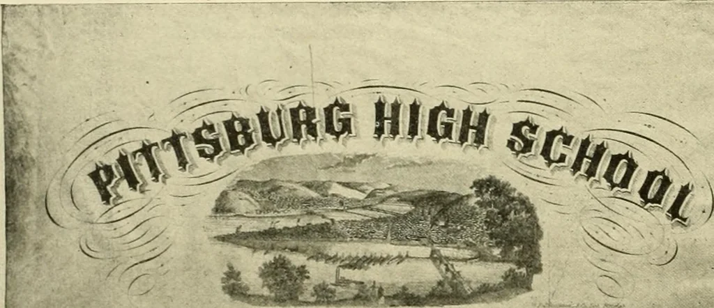 An illustration from "Flems" views of old Pittsburgh : a portfolio of the past precious with memories, 1905, leaf 65