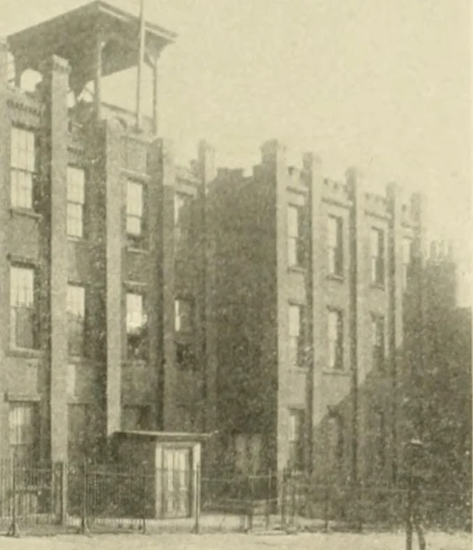 An illustration from "Flems" views of old Pittsburgh : a portfolio of the past precious with memories, 1905, leaf 68