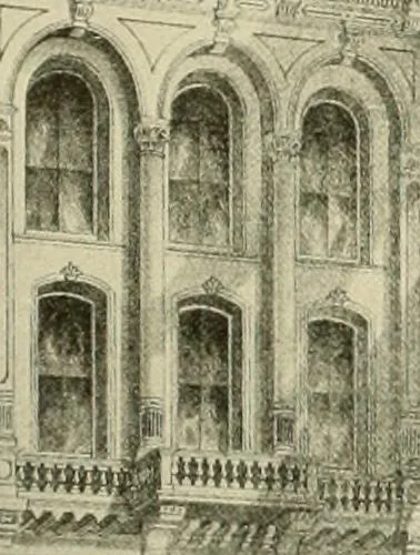 An illustration from "Flems" views of old Pittsburgh : a portfolio of the past precious with memories, 1905, leaf 73