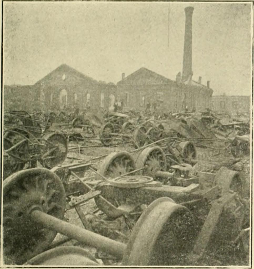 An illustration from "Flems" views of old Pittsburgh : a portfolio of the past precious with memories, 1905, leaf 80