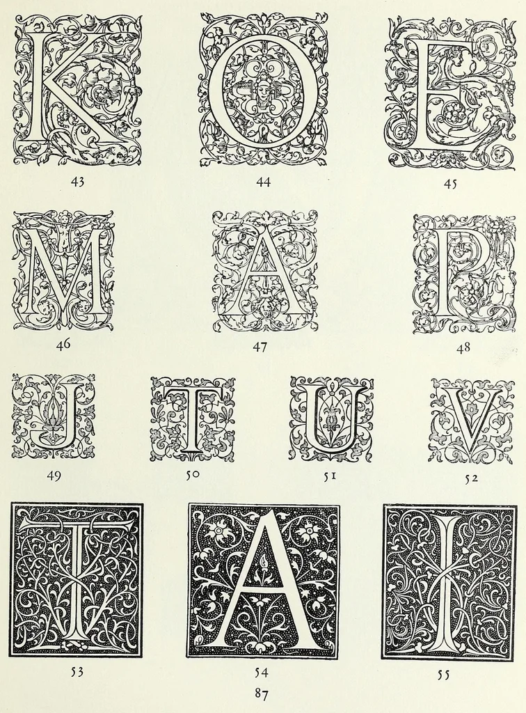 An illustration from The Fleuron : a journal of typography, 1923, leaf 107