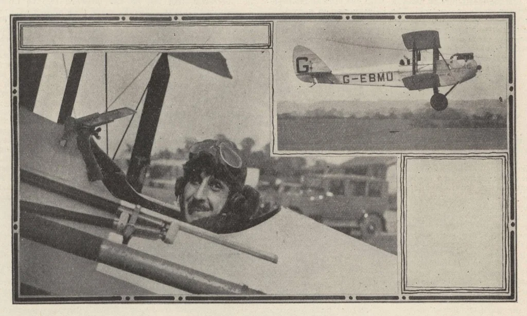 An illustration from Flight: A Journal Devoted to the Interests, Practice, and Progress of Aerial Locomotion and Transport (May 5, 1927), 1927, leaf 16