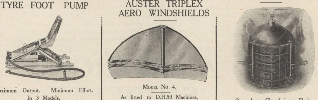 An illustration from Flight: A Journal Devoted to the Interests, Practice, and Progress of Aerial Locomotion and Transport (May 5, 1927), 1927, leaf 2