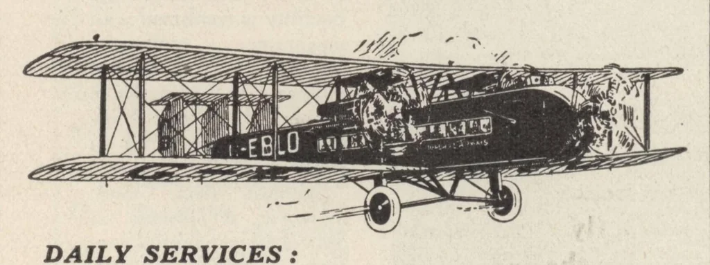 An illustration from Flight: A Journal Devoted to the Interests, Practice, and Progress of Aerial Locomotion and Transport (May 5, 1927), 1927, leaf 29
