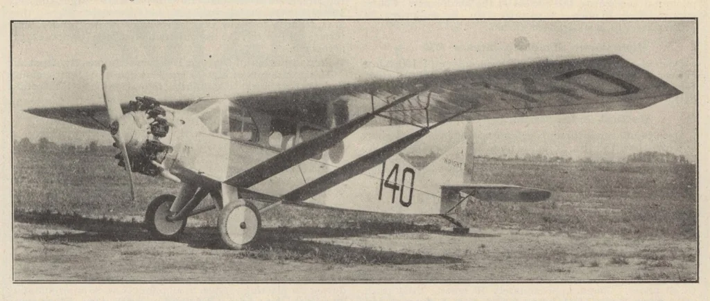 An illustration from Flight: A Journal Devoted to the Interests, Practice, and Progress of Aerial Locomotion and Transport (May 5, 1927), 1927, leaf 8