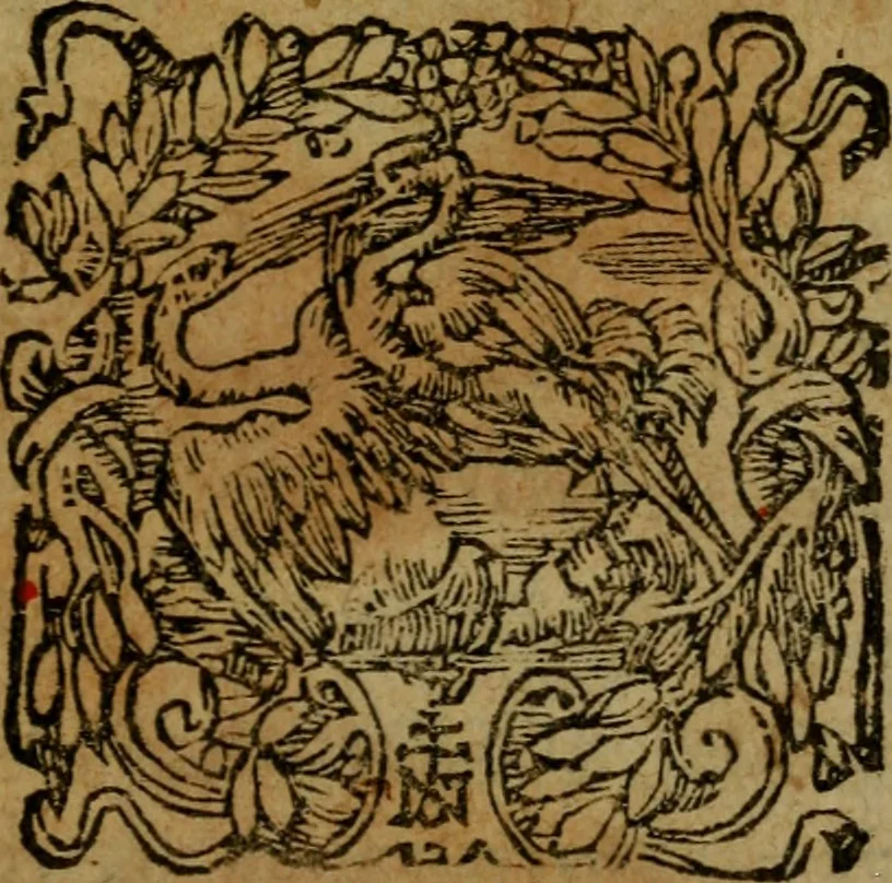 An illustration from Flodoardi presbyteri ecclesiae Remensis canonici Historiarum eiusdem ecclesiae libri IV, 1611, leaf 4