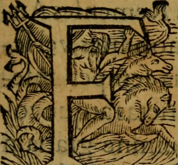 An illustration from Flodoardi presbyteri ecclesiae Remensis canonici Historiarum eiusdem ecclesiae libri IV, 1611, leaf 6