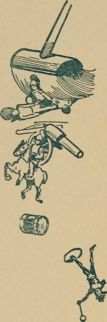An illustration from Floor games, 1912, leaf 18