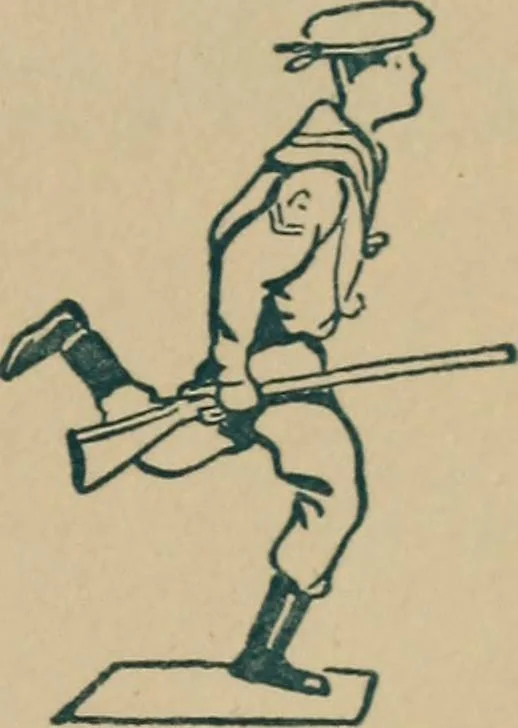 An illustration from Floor games, 1912, leaf 20
