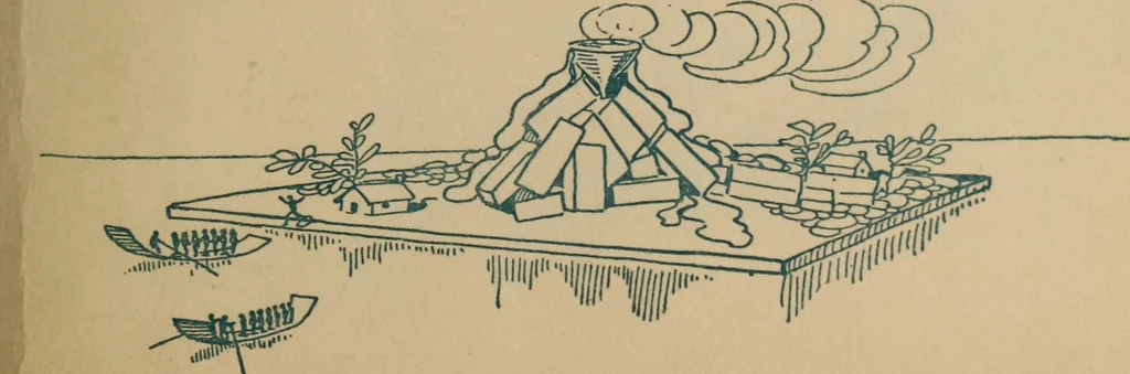 An illustration from Floor games, 1912, leaf 24